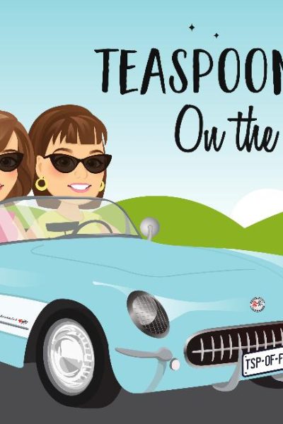 Vette Summer glasses on. All products can be found in our Teaspoon of Fun Shop at www.TeaspoonOfFun.com/SHOP