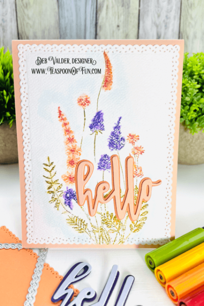 A Floral Twist. All products can be found in our Teaspoon of Fun Shop at www.TeaspoonOfFun.com/SHOP
