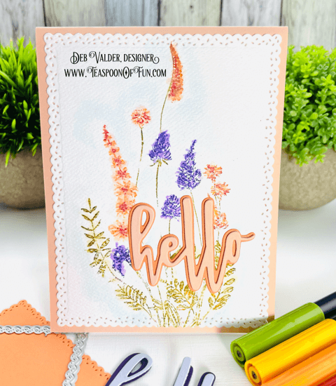 A Floral Twist. All products can be found in our Teaspoon of Fun Shop at www.TeaspoonOfFun.com/SHOP