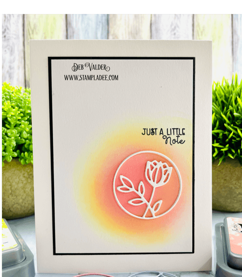 Simply Simple Floral Notes. All products can be found in out Teaspoon Of Fun Shop at www.TeaspoonOfFun.com/SHOP