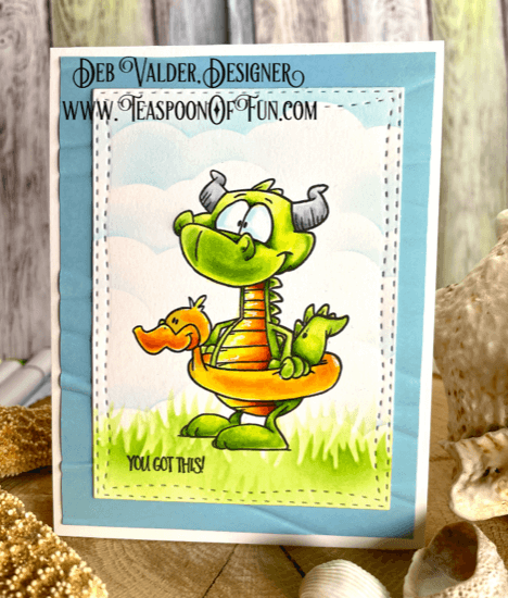 Beach Week Water Fun. All products can be found in our Teaspoon Of Fun Papercrafting Shop at www.TeaspoonOfFun.com/SHOP