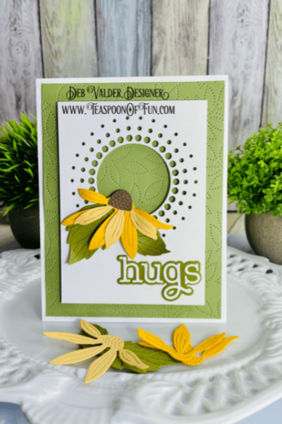 Charlotte Blooms Coneflower. All products can be found in our Teaspoon Of Fun Shop at www.TeaspoonOfFun.com/SHOP