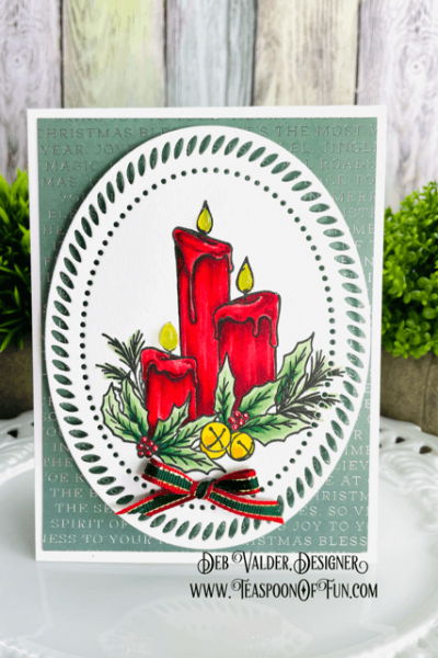 EZ Triple Light Candle. All products can be found in our Teaspoon Of Fun PaperCrafting Shop at www.TeaspoonOfFun.com/SHOP