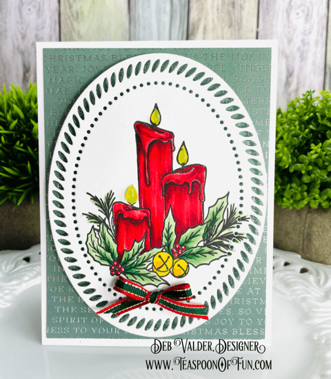 EZ Triple Light Candle. All products can be found in our Teaspoon Of Fun PaperCrafting Shop at www.TeaspoonOfFun.com/SHOP