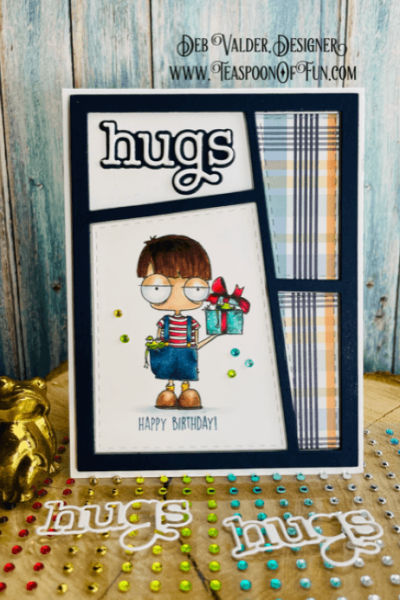 Birthday Boy and His Frogs. All products can be found in our Teaspoon of Fun Papercrafting Shop at www.TeaspoonOfFun.com/SHOP