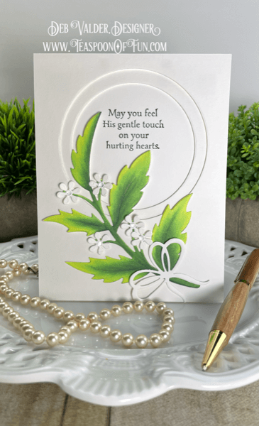 National Twinning Weekend Sale. Holly Berries Stamp & Cut. All products can be found in our Teaspoon Of Fun Paper Crafting Shop at www.TeaspoonOfFun.com/SHOP