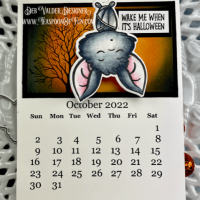 Cutie Batootie Calendar Page with Deb Valder