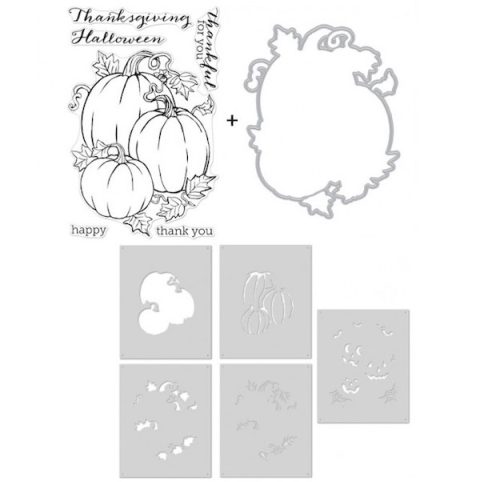 Pumpkin Bunch Combo. All products can be found in our Teaspoon Of Fun Paper Crafting Shop at www.TeaspoonOfFun.com/SHOP