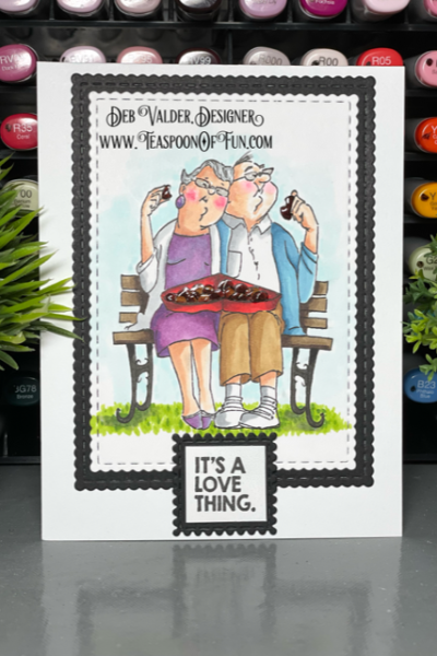 It's a Love Thing. All products can be purchased in our Teaspoon of Fun Paper Crafting Shop at www.TeaspoonOfFun.com/SHOP