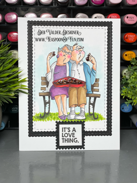 It's a Love Thing. All products can be purchased in our Teaspoon of Fun Paper Crafting Shop at www.TeaspoonOfFun.com/SHOP