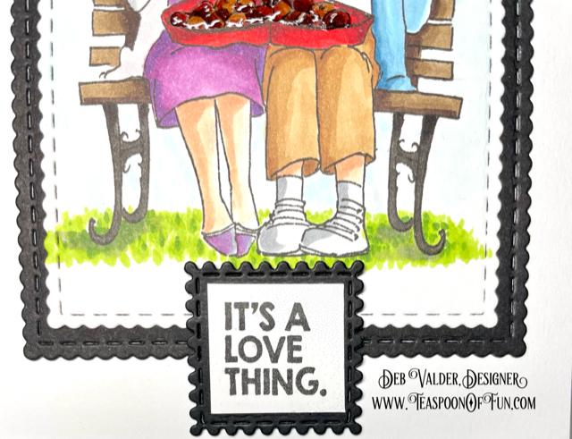 It's a Love Thing. All products can be purchased in our Teaspoon of Fun Paper Crafting Shop at www.TeaspoonOfFun.com/SHOP