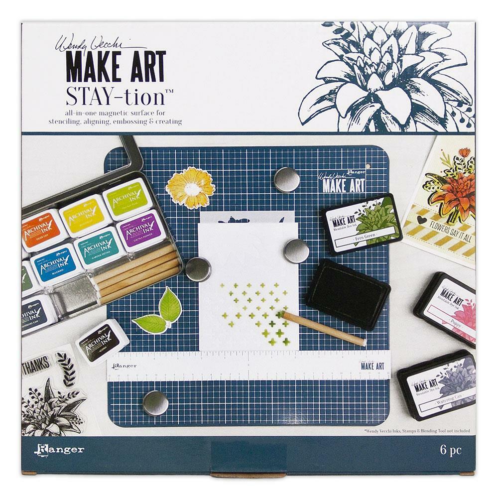 Teaspoon of Fun Make Art Stay-tion. All products can be purchased in our Teaspoon Of Fun Paper Crafting Shop at www.TeaspoonOfFun.com/SHOP