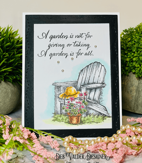 A Garden Is For All. All products can be purchased in our Teaspoon Of Fun Paper Crafting Shop at www.TeaspoonOfFun.com/SHOP