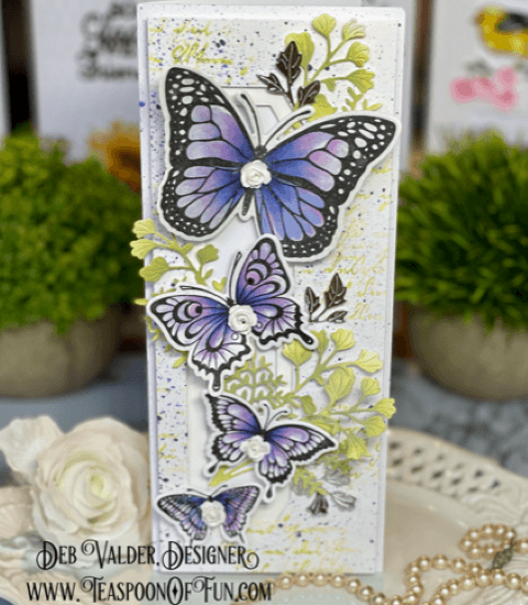 Flight of the Butterflies. All products can be purchased in our Teaspoon Of Fun Shop at www.TeaspoonOfFun.com/SHOP