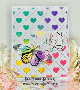 Learn How To Foil. All products can be purchased in our Teaspoon Of Fun Paper Crafting Shop at www.TeaspoonOfFun.com/SHOP