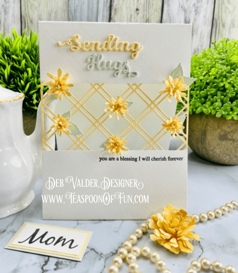 Floating Window Technique. All products can be purchased on our Teaspoon Of Fun Paper Crafting store at www.TeaspoonOfFun.com/SHOP