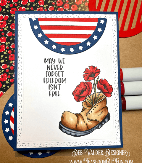 Poppies: A Symbol of Remembrance. All products can be purchased in our Teaspoon Of Fun Shop at www.TeaspoonOfFun.com/SHOP.