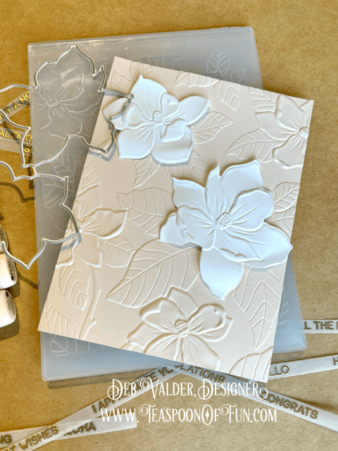 Magnolia Blooms. All products can be purchased in our Teaspoon Of Fun Paper Crafting Shop at www.TeaspoonOfFun.com/SHOP.