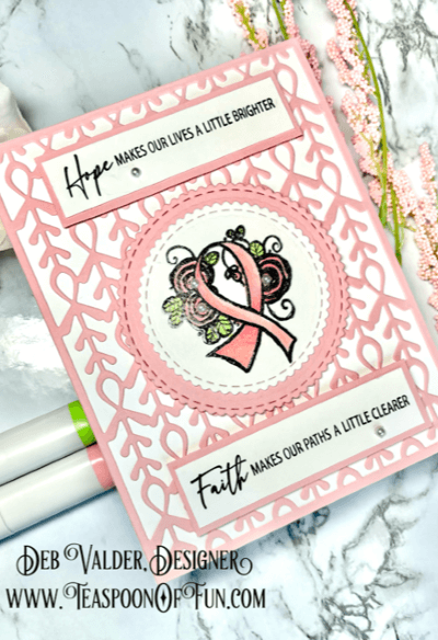 National Cancer Survivor Day. All products can be purchased in our Teaspoon of Fun Paper Crafting Shop at www.TeaspoonOfFun.com/SHOP