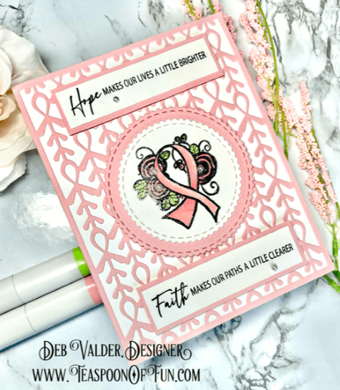 National Cancer Survivor Day. All products can be purchased in our Teaspoon of Fun Paper Crafting Shop at www.TeaspoonOfFun.com/SHOP