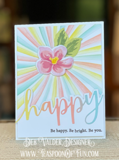 Happy Edger And Carnival Canopy. All products can be purchased in our Teaspoon Of Fun Paper Crafting Shop at www.TeaspoonOfFun.com/SHOP