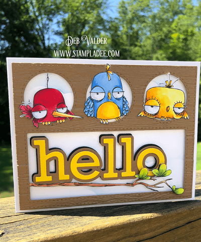 Bird's Eye View. All products can be purchased in our Teaspoon Of Fun Paper Crafting Shop at www.TeaspoonOfFun.com/SHOP