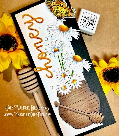 Pooh's Honey Pot. All products can be purchased from our Teaspoon Of Fun Paper Crafting Shop at www.TeaspoonOfFun.com/SHOP