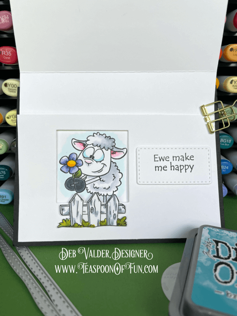 I'm Not Lion Sneaky Peek Slider. All products can be purchased in our Teaspoon Of Fun Paper Crafting Shop at www.TeaspoonOfFun.com/SHOP