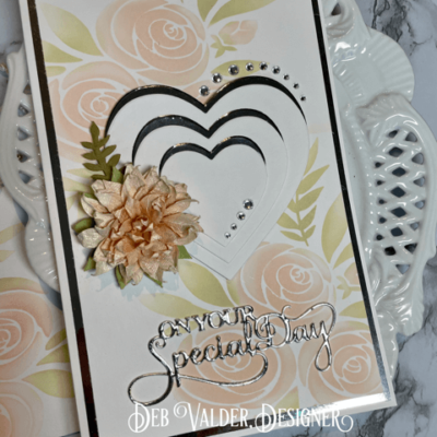 Cascading Hearts and Roses with Deb Valder
