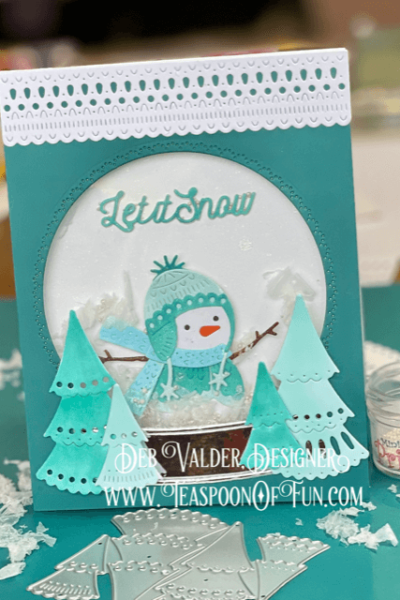 Sweet Nordic Snowman. All products can be purchased from Teaspoon Of Fun's Paper Crafting Shop at www.TeaspoonOfFun.com/SHOP