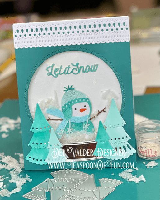 Sweet Nordic Snowman. All products can be purchased from Teaspoon Of Fun's Paper Crafting Shop at www.TeaspoonOfFun.com/SHOP