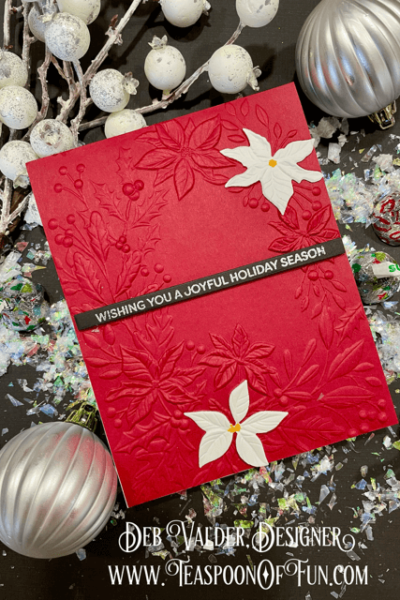 Teaspoon-Of-Fun-Deb-Valder-Perfect-Poinsettia-Christmas-Sentiment-Strips-Die-Embossing-Folder-Hero-Arts-1