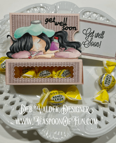Feeling Under The Weather. All products can be purchased from Teaspoon Of Fun's Paper Crafting Shop at www.TeaspoonOfFun.com/SHOP