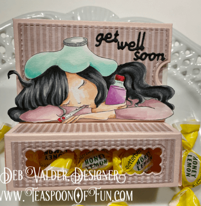 Feeling Under The Weather. All products can be purchased from Teaspoon Of Fun's Paper Crafting Shop at www.TeaspoonOfFun.com/SHOP