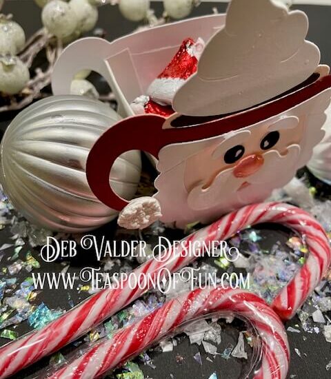 Mug Add-On Treat Box. All products can be purchased from Teaspoon Of Fun's Paper Crafting Shop at www.TeaspoonOfFun.com/SHOP