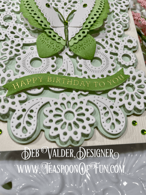 Elegant Nordic Fanfare. All products can be purchased in our Teaspoon Of Fun Paper Crafting Shop at www.TeaspoonOfFun.com/SHOP