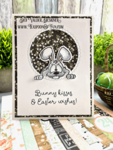 Bunny Kisses Easter Wishes. All products can be purchased in our Teaspoon Of Fun Paper Crafting Shop at www.TeaspoonOfFun.com/SHOP.