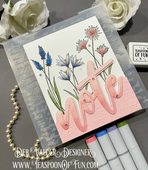 Nature's Jewels. All products can be purchased in our Teaspoon Of Fun Paper Crafting Shop at www.TeaspoonOfFun.com/SHOP.