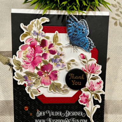 Artsy Floral Combo is Amazing with Deb Valder