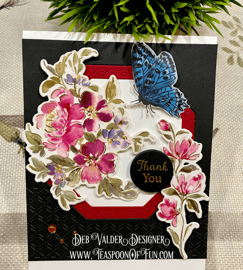 Artsy Floral Combo is Amazing. All products can be purchased in our Teaspoon Of Fun Paper Crafting Shop at www.TeaspoonOfFun.com/SHOP