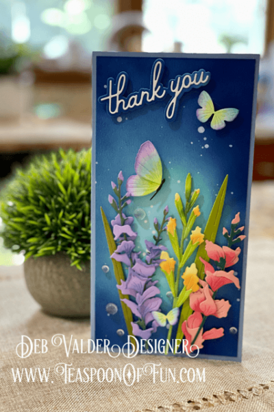 Glorious Gladiolas for the Garden. All products can be purchased in our Teaspoon Of Fun Paper Crafting Shop at www.TeaspoonOfFun.com/shop.