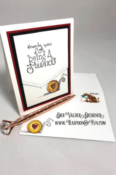 Sweetie Snail Mail. All products can be purchased in our Teaspoon Of Fun Paper Crafting Shop at www.TeaspoonOfFun.com/shop.