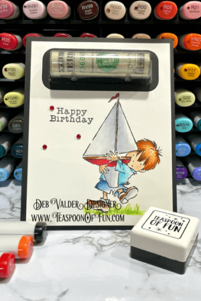 Money Cards Are So Fun. All products can be found in our Teaspoon Of Fun Paper Crafting Shop at www.TeaspoonOfFun.com/SHOP