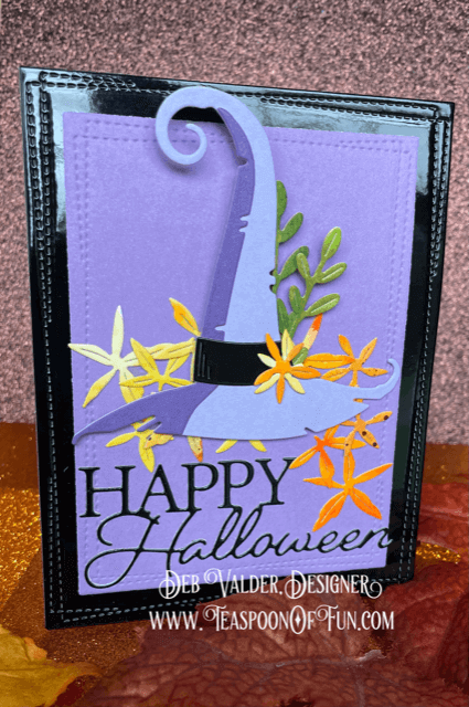 Double Double Toil and Trouble. All products can be purchased in our Teaspoon Of Fun Paper Crafting Shop at www.TeaspoonOfFun.com/SHOP