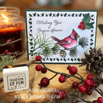 Joyous Cardinal Season with Deb Valder