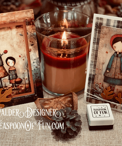 Primitive Homespun Gratitude. All products can be purchased in our Teaspoon Of Fun Paper Crafting Shop at www.TeaspoonOfFun.com/SHOP.