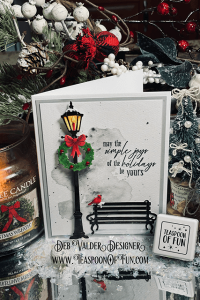 Simple Joys of the Holidays. All products can be purchased in our Teaspoon Of Fun Paper Crafting Shop at www.TeaspoonOfFun.com/SHOP.