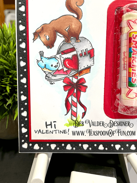 Nuts About You Valentine Treat. All products can be purchased in our Teaspoon Of Fun Paper Crafting Shop at www.TeaspoonOfFun.com/SHOP.