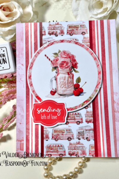 NEW Card Kit in Town. All products can be purchased in our Teaspoon Of Fun Paper Crafting Shop at www.TeaspoonOfFun.com/SHOP.