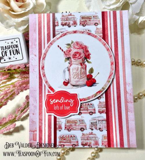 NEW Card Kit in Town. All products can be purchased in our Teaspoon Of Fun Paper Crafting Shop at www.TeaspoonOfFun.com/SHOP.